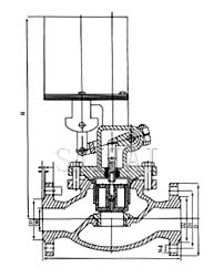 高溫高壓電磁閥結構圖