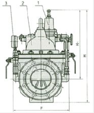 200X 減壓閥外形尺寸圖2