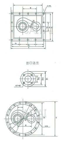 FY液下泵外形及安裝尺寸圖2