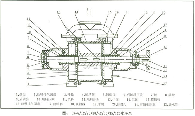 SK真空泵結(jié)構(gòu)圖3