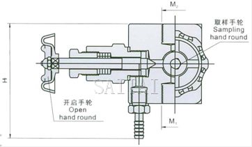 貨號 EN4-16 GMJ11F/H-25高密封取樣閥結(jié)構(gòu)圖